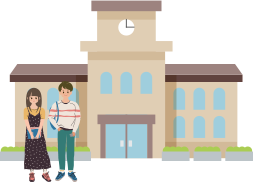 大学のイラスト